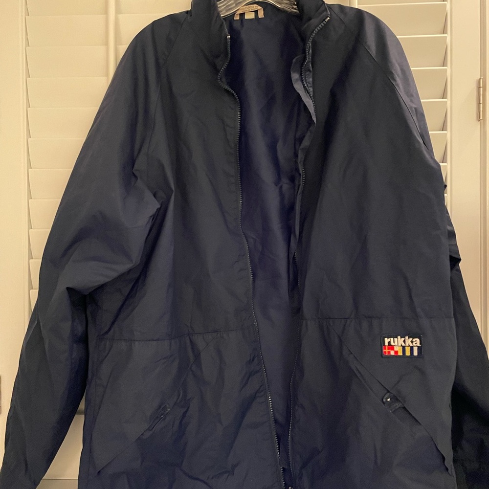 rukka navy coat